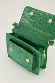My Jewellery tas | schoudertas croco print groen