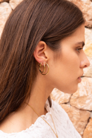 My Jewellery basic oorringen small goud