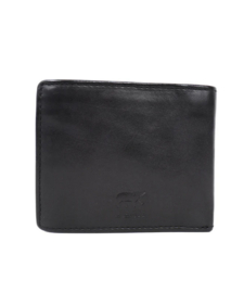Bear design herenportemonnee Billfold 'Fabian' black