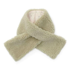 Little dutch teddy sjaal soft green