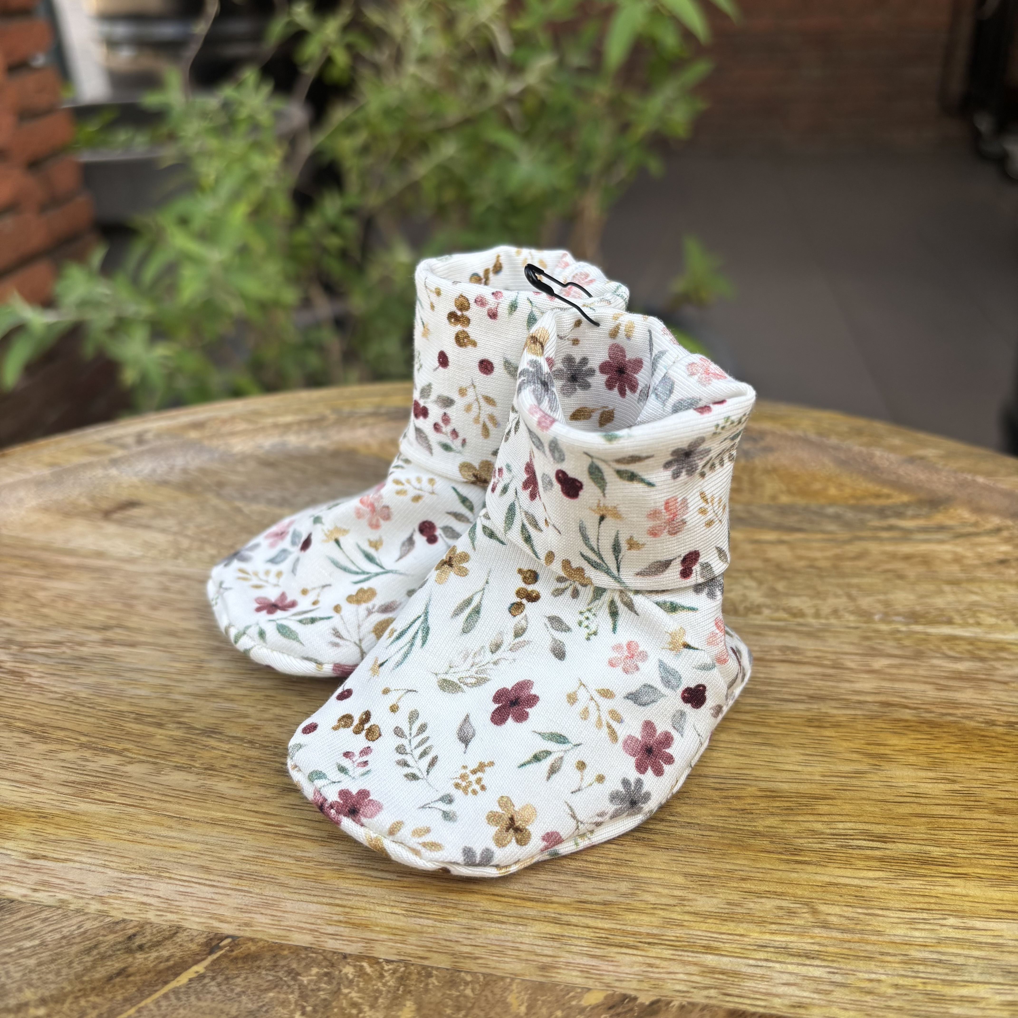 Petite Jenni slofjes flowers print