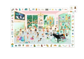 Djeco puzzel observation de dansschool 100 stukjes