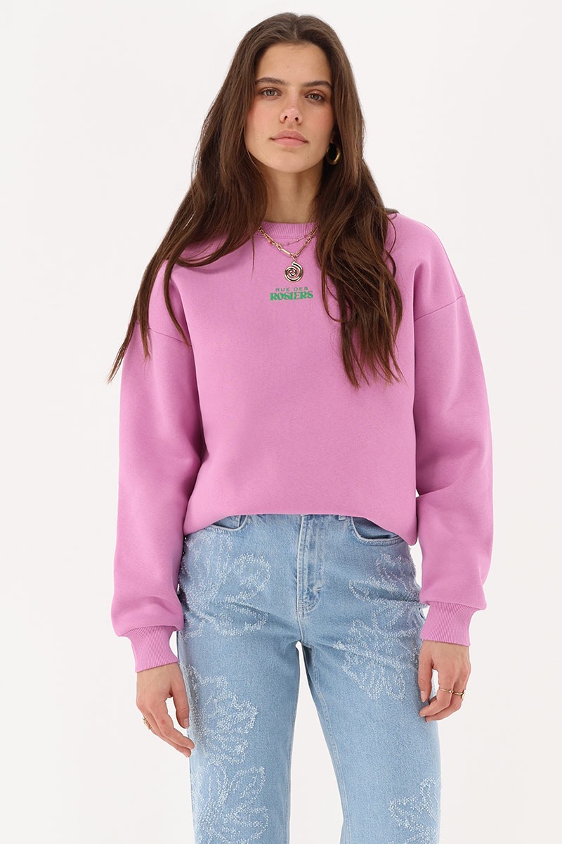 My Jewellery Roze sweater "Rue des Rosiers"