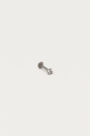 My jewellery Iconic oor piercing met strass steentjes zilver