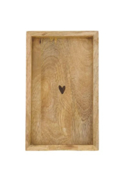 Zusss servethouder hout hartje
