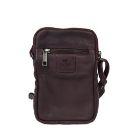 Bear Design telefoontasje 'Igor' | mid night plum
