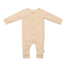 Little Dutch eendelige pyjama - Zand - Gestreept