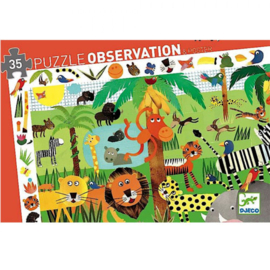 Djeco puzzel observation | Jungle (35st)