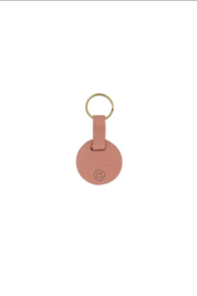 zusss ronde sleutelhanger hartje mauve