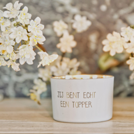 my flame Sojakaars - Jij bent echt een topper - Fresh Cotton