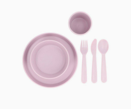tutete servies set lila