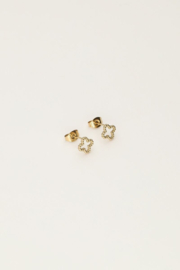 My Jewellery oorbellen Studs klaver