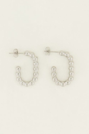 My Jewellery oorbellen | oorhangers met bolletjes goud