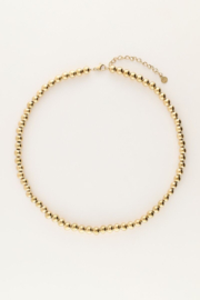 My jewellery Bold statement ketting medium goud