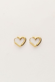 My Jewellery Oorringen met klein open hart