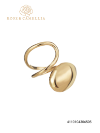 rose en camellia verstelbare ring