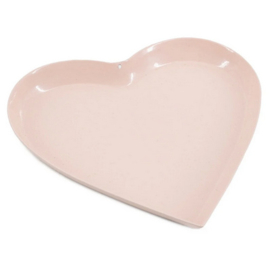 homebound metalen schaaltje hartje roze