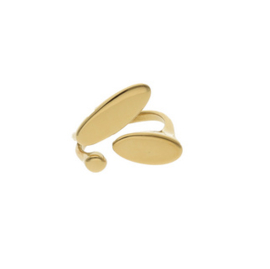 Camps & Camps ring Triple Balance goud