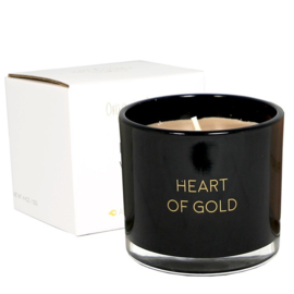 My Flame geurkaars met wens-armband - Heart of gold - Warm Cashmere