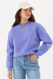 My jewellery Paarse sweater "Bonjour amour mon chéri"
