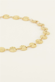 my jewellery armband | ronde bedels goud