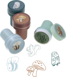 Little Dutch forest friends stempel set 16 stuks