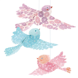 Djeco knutselen | hangende vogels