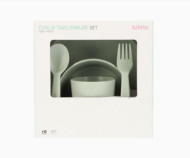 tutete servies set sage