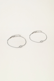My Jewellery forever connected minimalistische armbanden set zilver