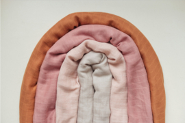 jollein swaddle | bamboe pale pink