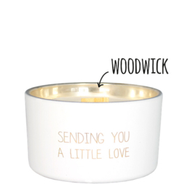 my flame sojakaars woodwick | sending you a little love
