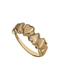 rose en camellia verstelbare ring