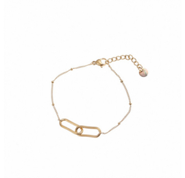 Go Dutch Label armband | schakel goud