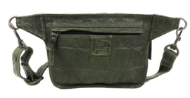 Bear Design heuptasje  | groen croco