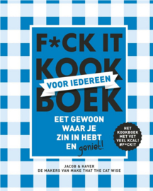 F*ck it kookboek voor iedereen