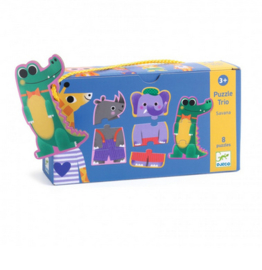 Djeco puzzel trio savanne