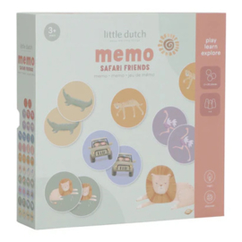 Little Dutch memo spel Safari Friends