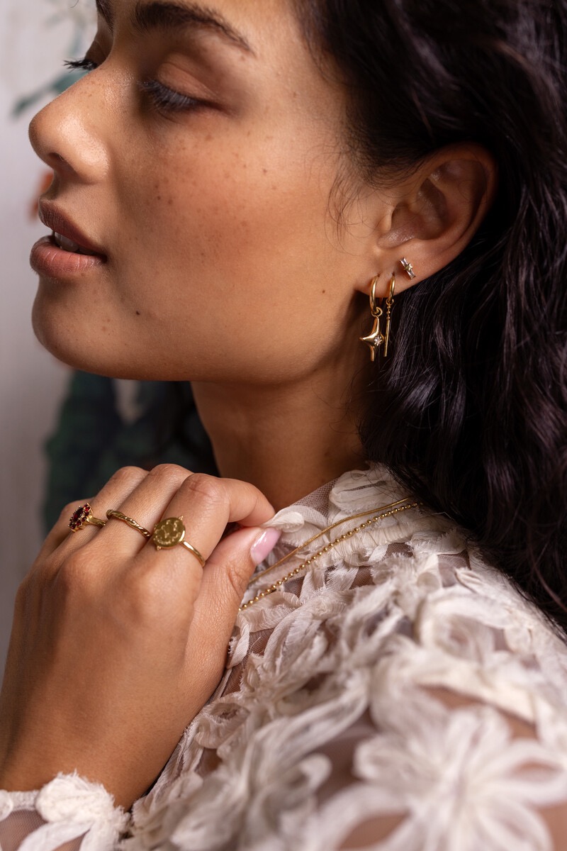 My Jewellery Mystic oorringen met Poolster