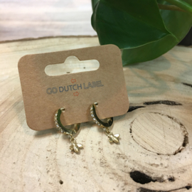 Go Dutch Label oorbellen | bijtje goud.