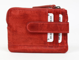 Bear Design portemonnee/sleuteletui | rood