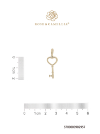 rose en camellia bedel sleutel