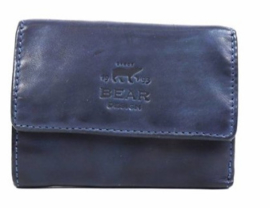Bear Design kleine portemonnee 'Betti' | blauw