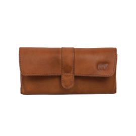 Bear Design brillenkoker 'Weta' cognac
