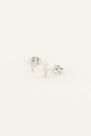 My Jewellery knopjes | studs bliksem zilver