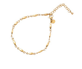 Go Dutch Label armband | long link goud