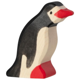 Holztiger pinguïn, klein kop naar voren
