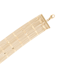 rose en camellia armband breed 18 schakels