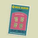 The Mouse Mansion Company | waterglazen 4 stuks