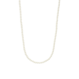 biba ketting middellang parel 6mm wit
