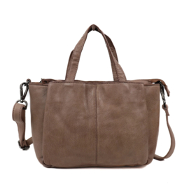 Bear Design hand-/schoudertasje 'Marie' | taupe